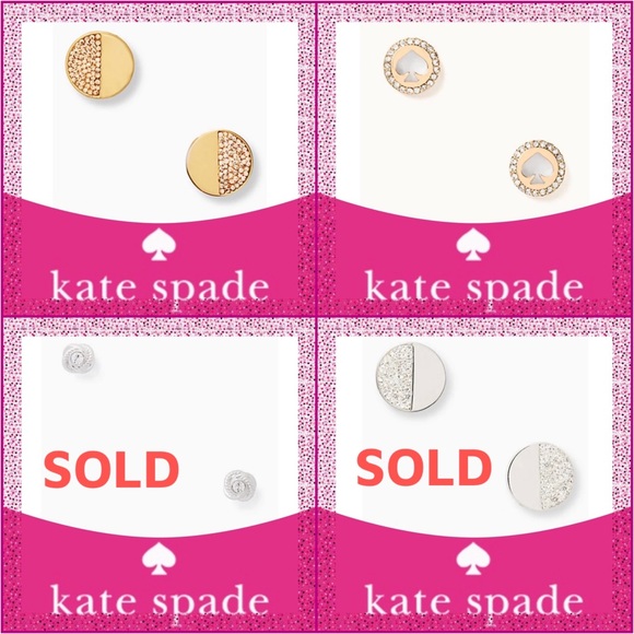 Take 40% Off 11 Kate Spade ♠️ Earrings Available NWTs - Picture 6 of 11